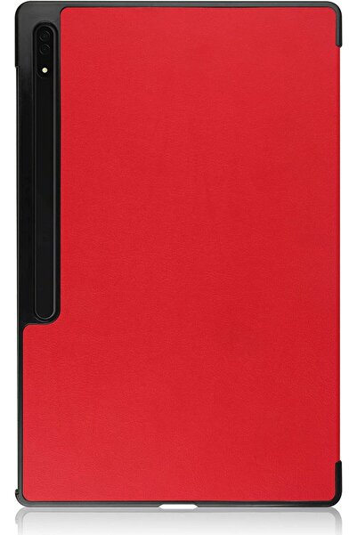 SIGLOO Premium case Slim Smart Cover Trifold Samsung Galaxy Tab S8/S7 11" 2020-2022 Simple Red