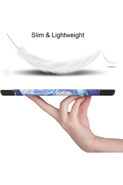 SIGLOO Husa Samsung Galaxy Tab S10/S9/S8 Ultra 14.6'', smart cover stand sleep/wake stylus Abstract