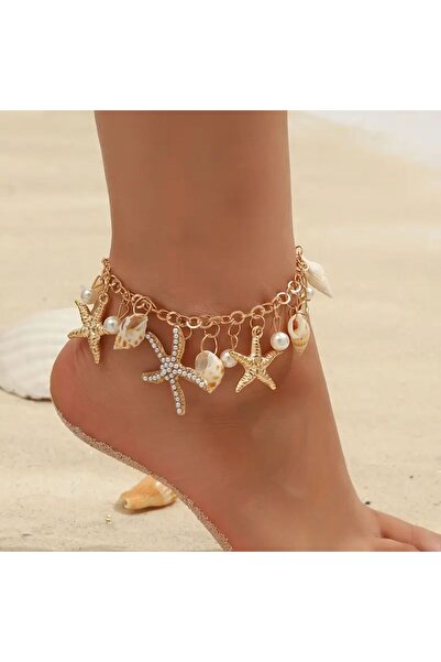 Minnoş Dükkan Sea Beach Style Anklet