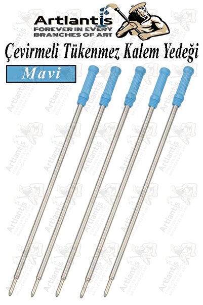 Artlantis Twist Ballpoint Pen Refill 5Pcs Ballpoint Pen Inside Replacement Me...