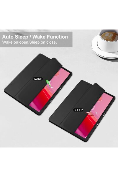 SIGLOO Premium case for Lenovo Tab M11, 11", synthetic leather, Smart Pen support, Black