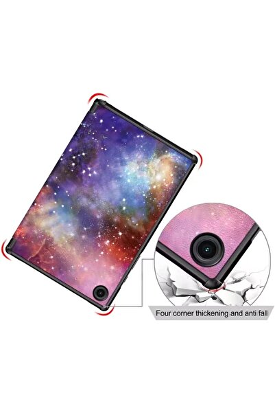 SIGLOO Husa Slim Smart Cover Trifold pentru Huawei MatePad 11 10.95 inci galaxy