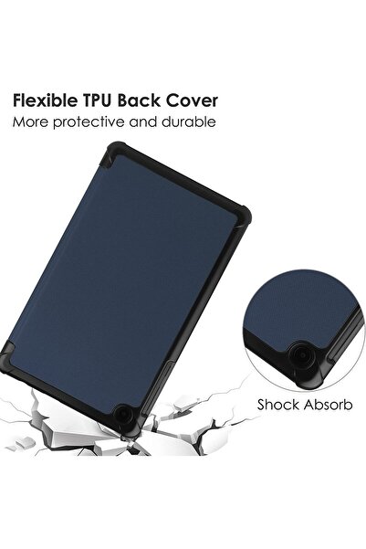 SIGLOO Husa Slim Smart Cover Trifold premium pentru LENOVO Tab M10 3rd Gen 10.1 inci green grass