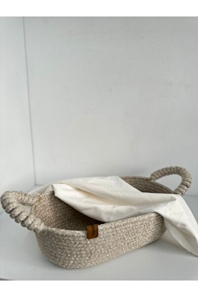 Hediyeninellitonu плетений кошик для хліба іграшковий кошик ручної роботи дек...