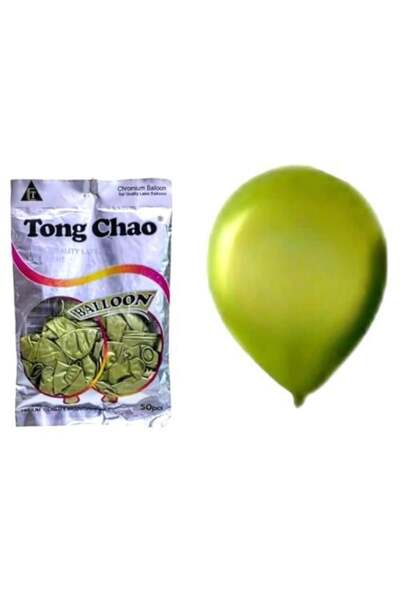 Balloon Set of 50 Olive Green Helium Balloons for Parties and Events