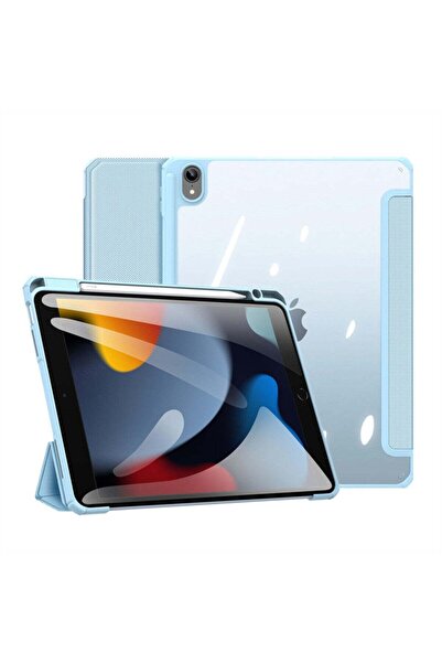 SIGLOO Husa premium Samsung Galaxy Tab S9/S9 FE 11", interior PU, support Pen, transparent, Pink