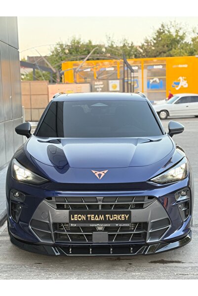 LeonTeamTurkey Cupra Terramar Ön Tampon Altı Ek – Piano Black | Vidalı Montaj...