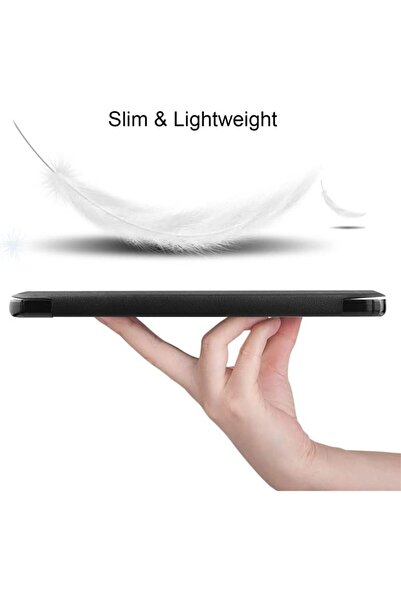 SIGLOO Husa Slim Sigloo, Smart Cover, Trifold, pentru tableta Huawei MediaPad T3 10, 9.6 inch, Red