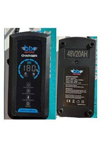 Bix 4 Akülü hızlı sarj cıhazı 48V 20AH dijital