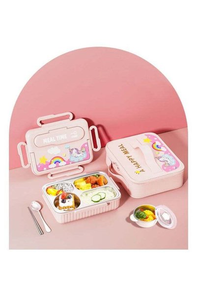 Generic High Quality Kids Bento Box, Leak-proof Toddler with 4 Compartments, ...
