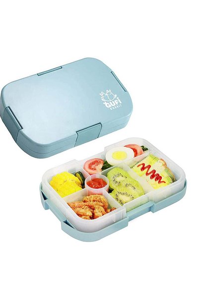 Generic COOLBABY Kids Lunch Box, Bento Box for Kid with 6 Compartments, Suita...