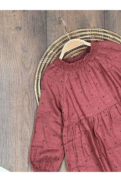 Kids Kingdom Cotton Long Sleeve Comfortable Fit Loose Baby Girl Dress