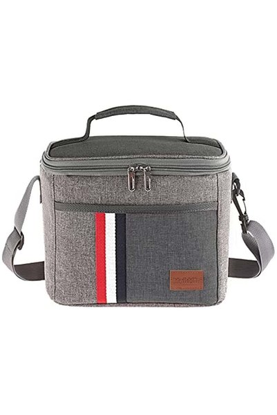 Generic MahMir Lunch Bag Insulated Lunch Box Large Portable Cooler Tote bag f...
