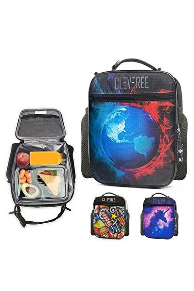 Generic Juniors Kids Insulated Leakproof Lunch Bag with Adjustable Shoulder S...