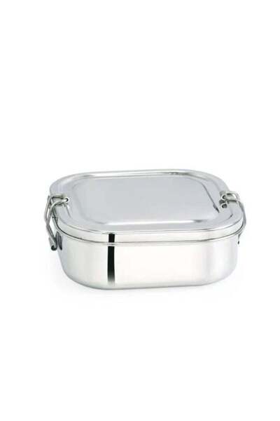 Generic Stainless Steel Tiffin Lunch Box Squre