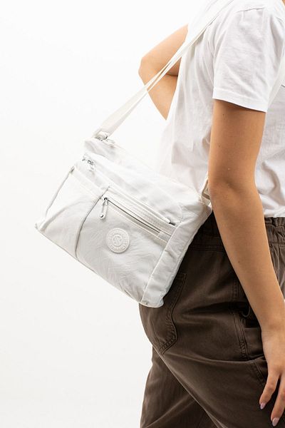 H&D COLLECTİON Women's Multi-Eye Waterproof Parachute Fabric Adjustable Cross Strap Shoulder Bag