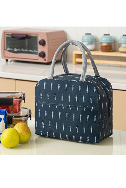 Generic Lunch Bag Tote Insulated with Water-resistant Soft Liner Box for Picn...