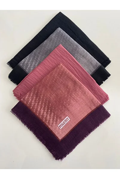 poloist 4 Mixed Patterned Cheesecloth Writing