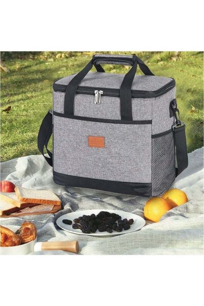 Generic Soft Cooler Bag, Insulated Oxford Lunch Bag with Shoulder Strap, Port...