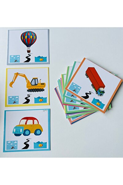 Loyameri Kidsshop إلى أين يذهب المركبات؟ بطاقات. بطاقات الأنشطة التربوية الخاصة لمرحلة ما قبل المدرسة