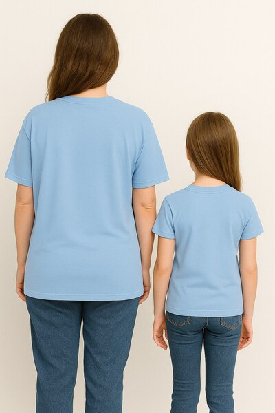 SVART WEAR Mama Mini Mother Daughter Matching T-Shirt Set T-Shirt Twin Mother Daughter Oversize Mama Mini (Single Price)