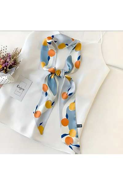 MAHLA Design Scarf, Thin Neck Scarf, Bag Accessory
