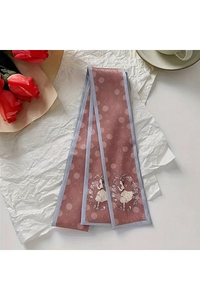 MAHLA Design Scarf, Thin Neck Scarf, Bag Accessory