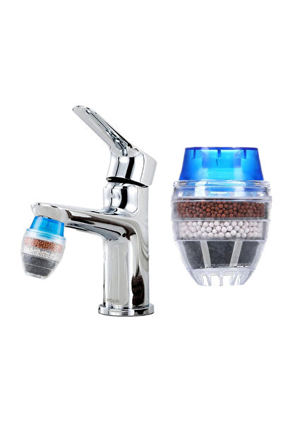 nelerbulurum 5 Katmanlı Musluk Başlığı Pas Tortu Klor Kireç Önleyici Ve Su Tasarruflu Musluk Başlığı Ucu