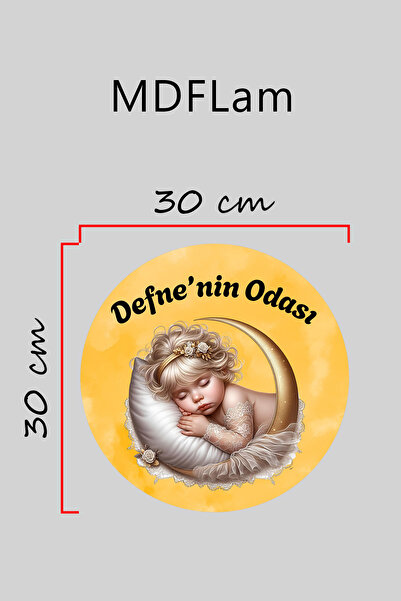 Dormot Ψηφιακή εκτύπωση με μοτίβο ξύλινο Παιδικό δωμάτιο, Βρεφικό δωμάτιο, Στολίδι πόρτας, Στολίδι τοίχου