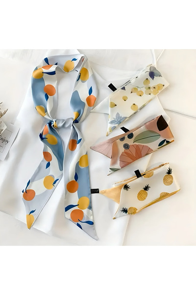 MAHLA Design Scarf, Thin Neck Scarf, Bag Accessory