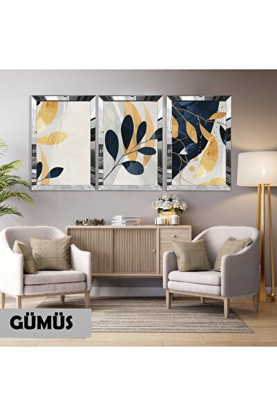 Harikabirev ΧΑΡΙΚΑΒΙΡΕΦ | ΜΙΝΙΜΑΛΙΣΤΙΚΟ ΜΟΝΤΕΛΟ ΜΑΥΡΟ-ΧΡΥΣΟ ΜΕ ΦΥΛΛΑ | MDF με πλαίσιο από πλεξιγκλάς PLKSMDF