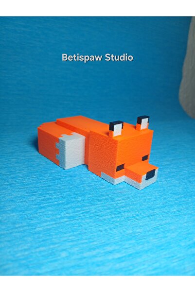 Betispaw Studio Minecraft Tilki Figürü
