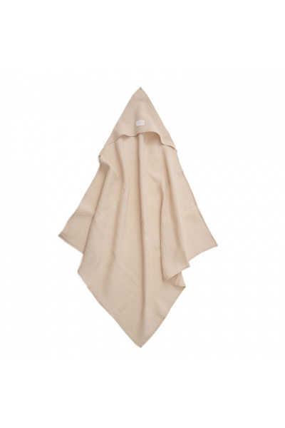 OEM Light Beige Hooded Muslin Towel