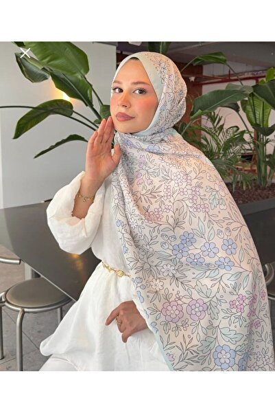 MODA سلسلة إلهام من الشالات الناعمة القطنية المنقوشة من Mineleşarp