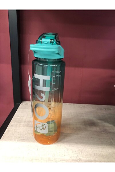 Romans زجاجة مياه H2O بولي كربونات مع مصاصة 1000 مل