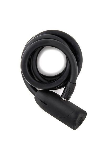 ULAC Bauhaus Bicycle Lock, 10mm Thickness, 1.5m Length, Black