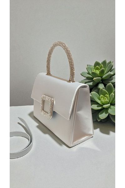 Butik Beyabags Satin Evening Dress Bag