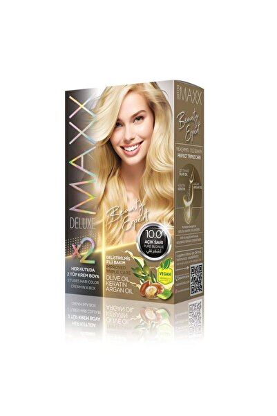 MAXX DELUXE MAXX - Ammonia-Free Hair Dye (Pure Blonde 10.0)