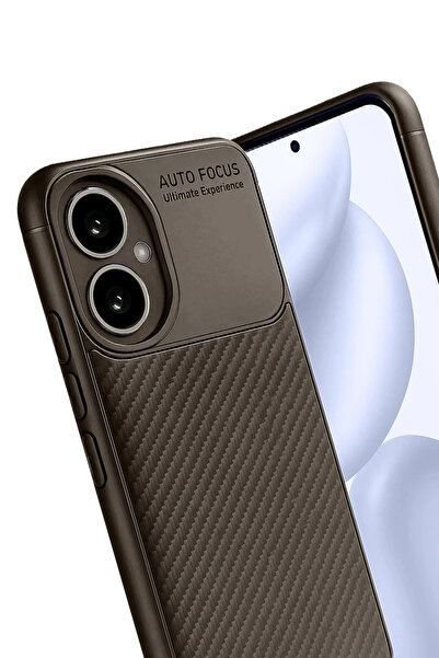 Nezih Case Honor 400 Uyumlu Kamera Korumalı (Karbon Tasarım) Koruyucu Lüx Silikon Kılıf