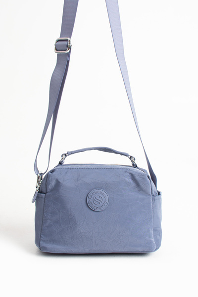 H&D COLLECTİON Women's Water Resistant Parachute Fabric Small Size Hand and Shoulder Bag with Adjustable Cross Strap