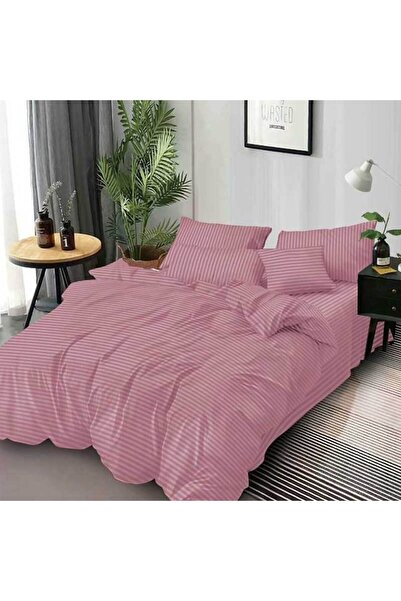 Patul Lenjerie Damasc, Pucioasa, 2 Persoane, Pat Dublu, 6 Piese