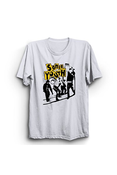 The Fame Sonic Youth, концерт, рок-метал музикална група, печат, унисекс, 100...