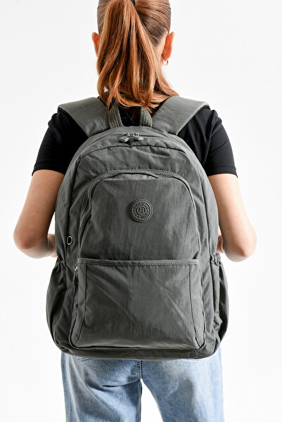 louisiana polo Bolsas Women's School Backpack Gray 1090