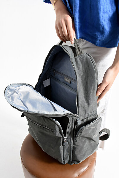 louisiana polo Bolsas Women's School Backpack Gray 1094