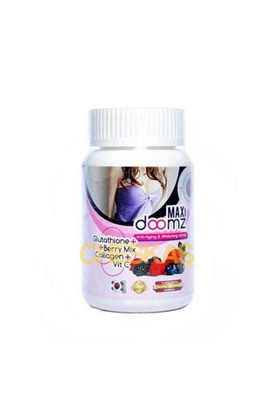 JP Maxi Doomz Glutathione + Berry Mix Collagen + Vit C 30 Capsule
