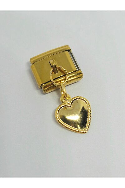 RoseCo00 Gold Sallantılı İtalyan Bileklik Charm