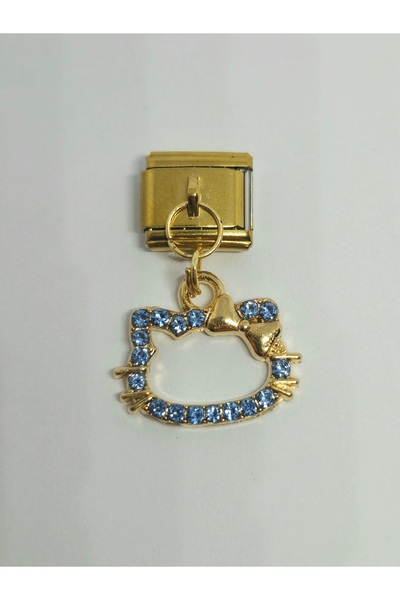 RoseCo00 Gold Sallantılı İtalyan Bileklik Charm