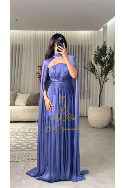 MEZON FASHION Evening Dress Crinkle