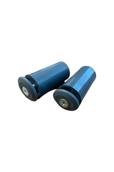 MASTERPOL سدادة فرامل مثبتة على شكل مصراع، رمادي فحمي، قطعتان