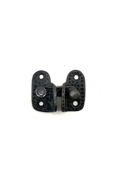 Kanonik Education Antique Style Decorative Brass Mini Lid Latch - 40x45 mm, Oxide
